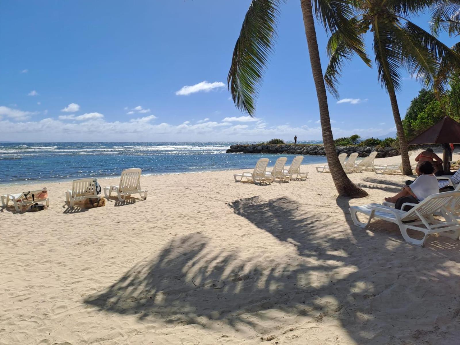 Studio Avec Vue Mer Exceptionnelle, Plage Et Piscine, Village Vacances Sainte-Anne 外观 照片